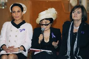 Yoko Ono on International Widows Day