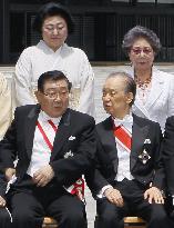Ex-PM Kaifu decorated
