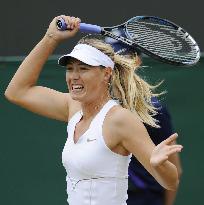 Sharapova at Wimbledon