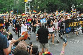 Gay parade in New York