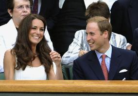 Prince William, Catherine Middleton at Wimbledon