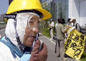 Antinuclear rally in Osaka