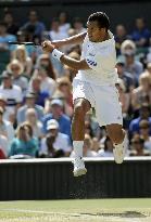 Tsonga defeats Federer at Wimbledon q'finals