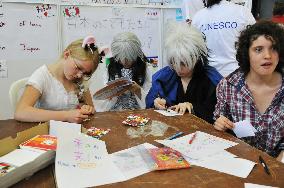 Children at Japan Expo