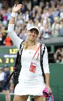 Lisicki at Wimbledon semifinals