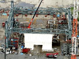 Exterior covering for Fukushima reactor