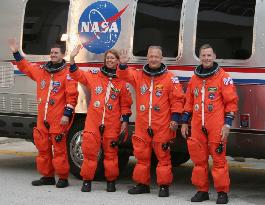 Space Shuttle Atlantis crew