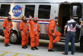 Space Shuttle Atlantis crew