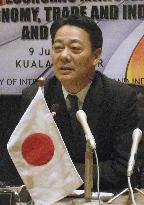 Minister Kaieda in Malaysia