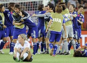 Japan stun Germany to reach Women's World Cup semis
