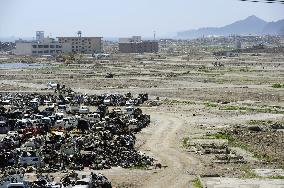 Rikuzentakata after 4 months from disaster