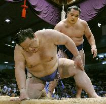 Kaio fails at Nagoya sumo