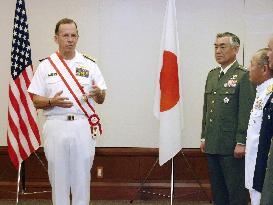 Mullen before senior Japanese Defense Ministry officials