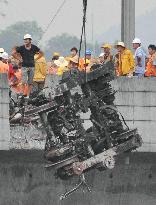 Bullet train collision in China