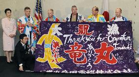 Miyagi residents thank U.S. forces for relief efforts