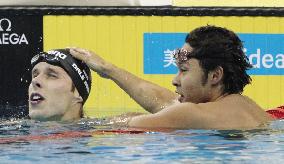 Dale Oen, Kitajima after men's 100 meters breaststroke