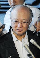 IAEA chief Amano in Japan
