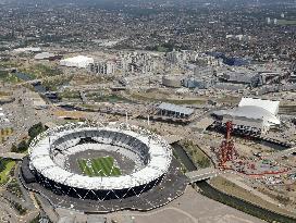 London 1 year before Olympics