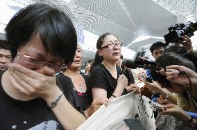 Train accident in China