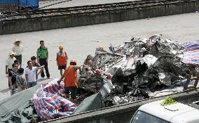 Train accident in China