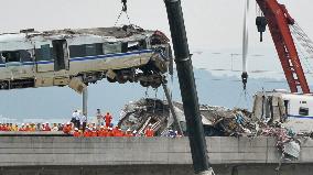 Train accident in China