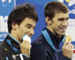 Matsuda wins silver in 200 butterfly at world c'ships