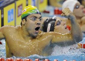 Silva wins 50 breaststroke at world c'ships
