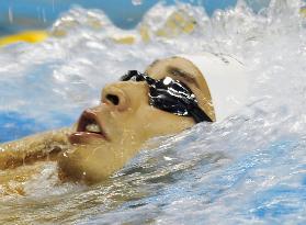 Irie advances to men's 200 backstroke final
