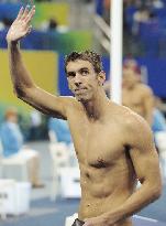 Phelps wins 100 butterfly