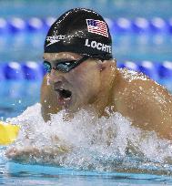 Lochte wins men's 400 meters individual medley