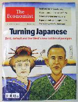 Magazine says Western leaders 'turning Japanese'