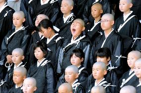 Little monks in Kyoto