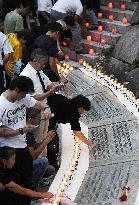 26th anniversary of JAL jet crash