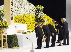 Japan marks anniversary of war's end