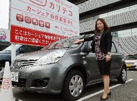 Car-sharing services spreading