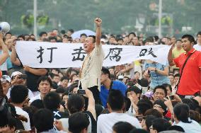 Demonstrations in Dalian