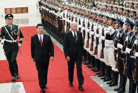 U.S. Vice President Biden visits China