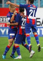Honda nets free kick in CSKA victory