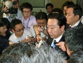 Finance Minister Noda on strong yen