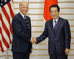 U.S. Vice Pres. Biden in Japan