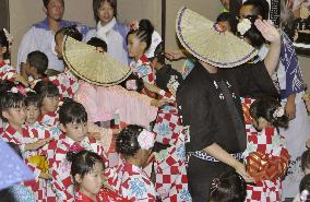 Traditional dance event in Toyama