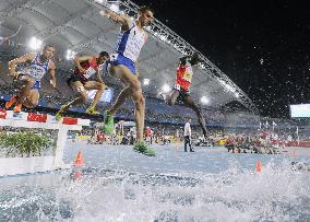 Kemboi defends steeplechase title at worlds