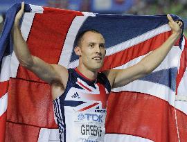 Greene wins 400 meters hurdles at world c'ships