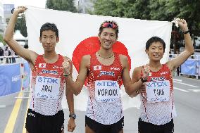 Morioka 6th in 50-km race walk at worlds