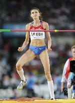 Chicherova wins high jump at worlds