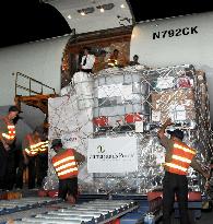 U.S. aid shipment arrives in flood-hit N. Korea