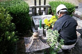 American GE man remembered by Fukushima citizens