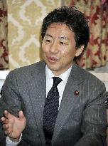 Japanese Finance Minister Azumi in interview