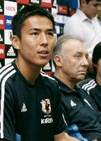 Japan prepare for away match against Uzbekistan