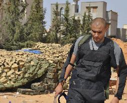 Landmines left in Tripoli